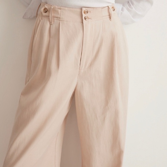 Madewell The Petite Harlow Wide-Leg Pant - Picture 2 of 4